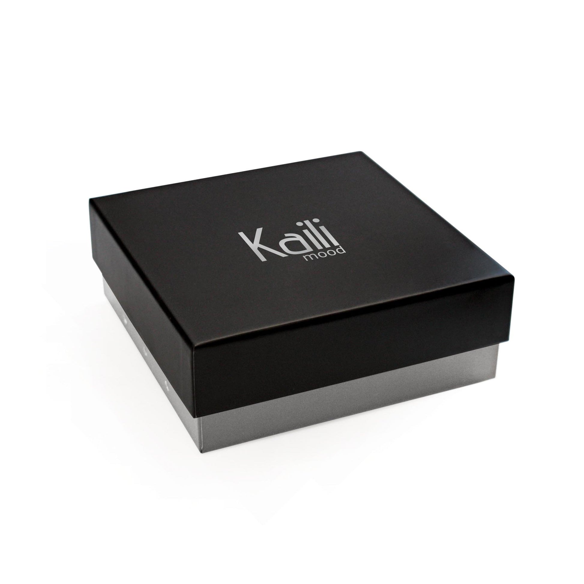 K4004JB | Cintura Intrecciata in Elastico/Pelle. Colore Blu/Ecrù. Fibbia Nickel Satinato. Dimensioni: cm 120x3,5x0,5 (giro vita cm 105). Confezione: Gift Box rigido fondo/coperchio-4