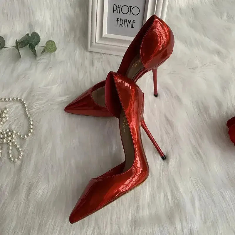 Cherry Perfect Heels Stiletto Pumps-1