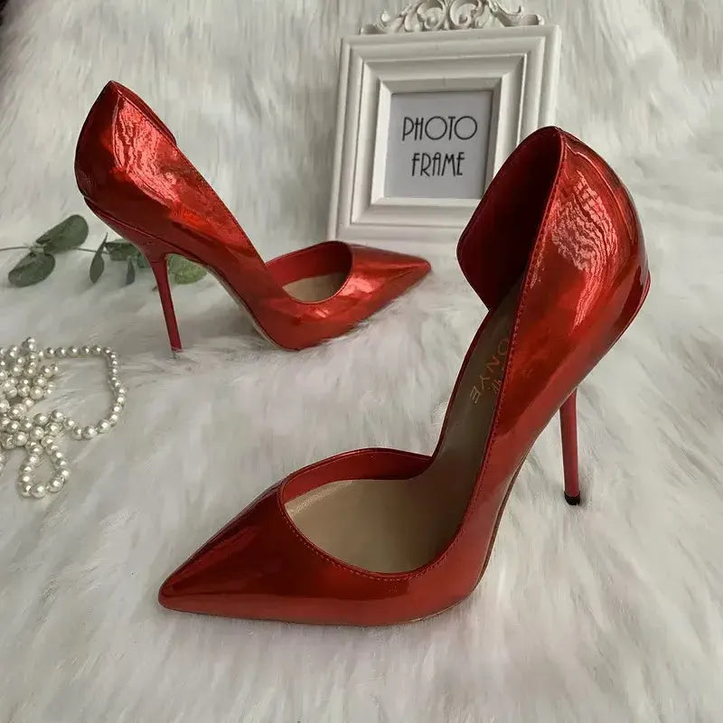 Cherry Perfect Heels Stiletto Pumps-0