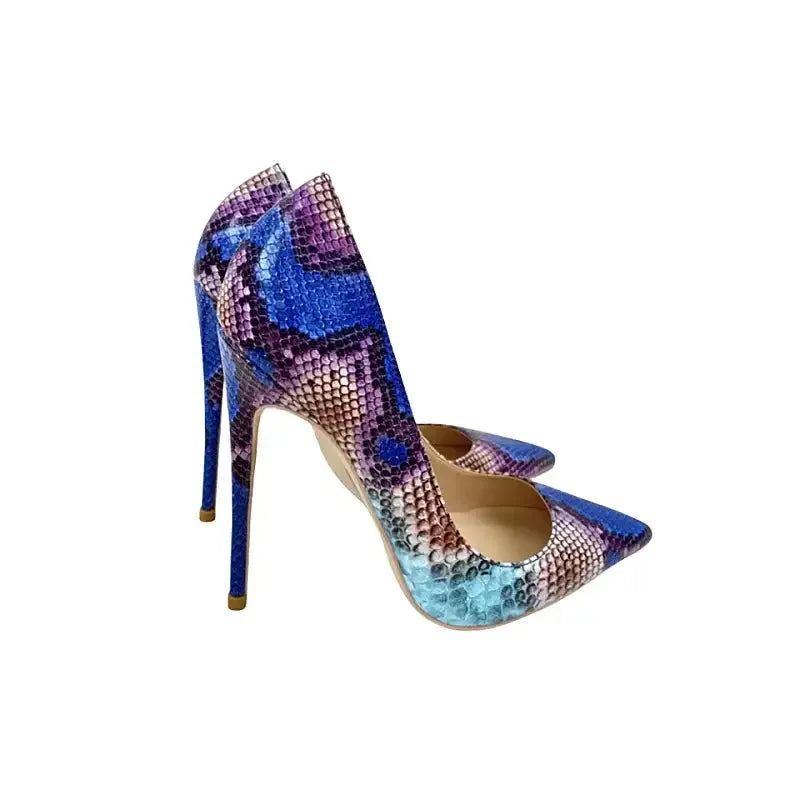 Cobalt Viper Heels - Pumps-3