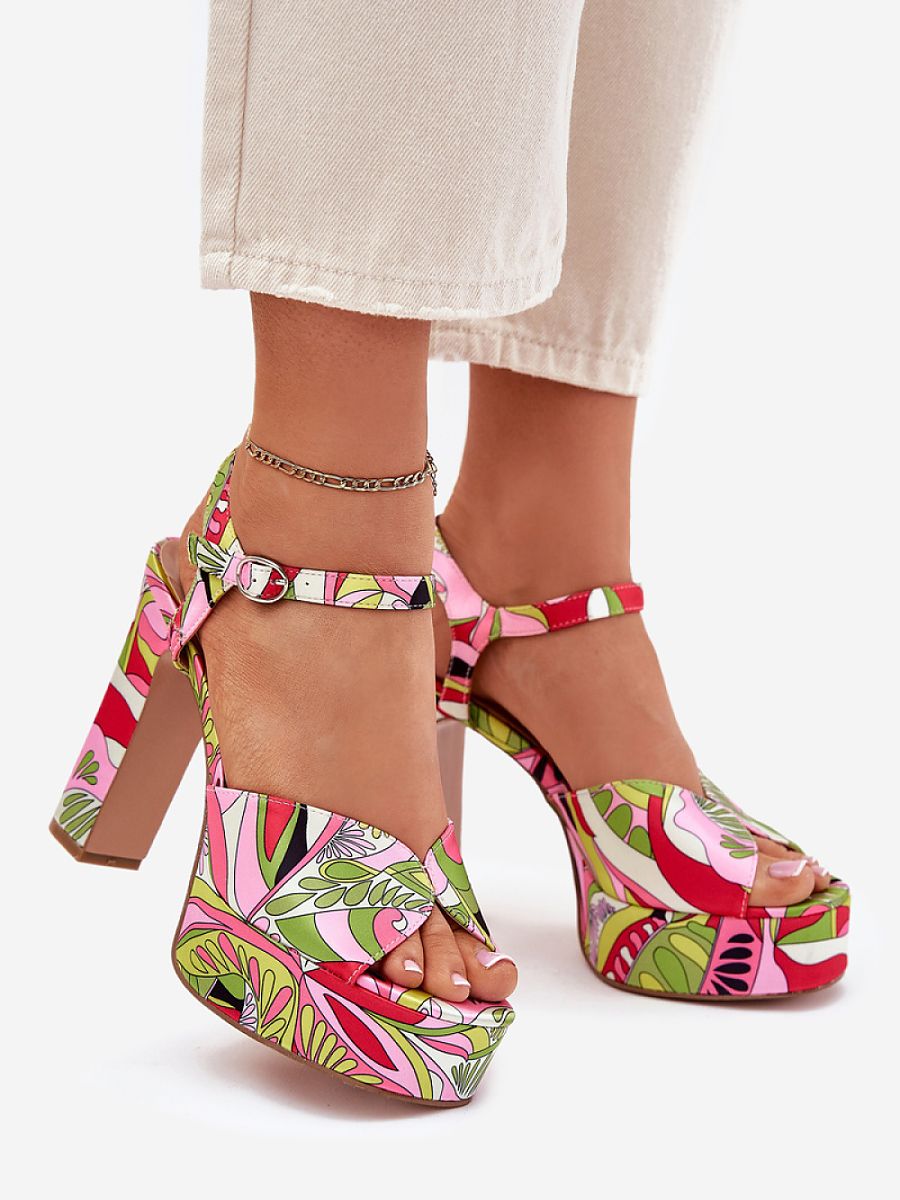 Heel sandals model 214389 Step in style-0