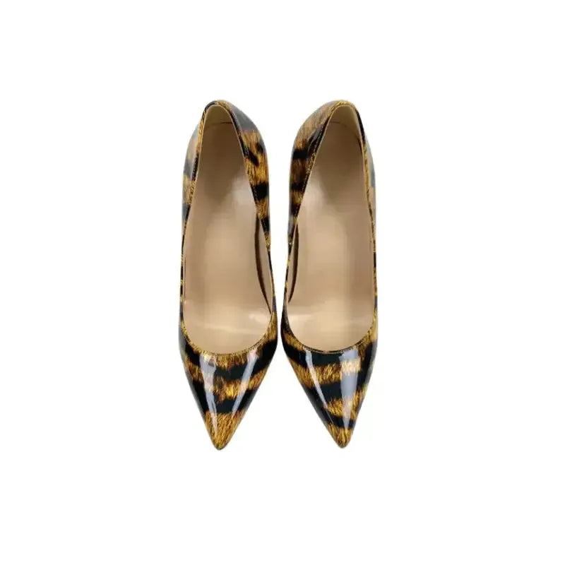 Leopard Pattern Women's High Heel Shoes-6