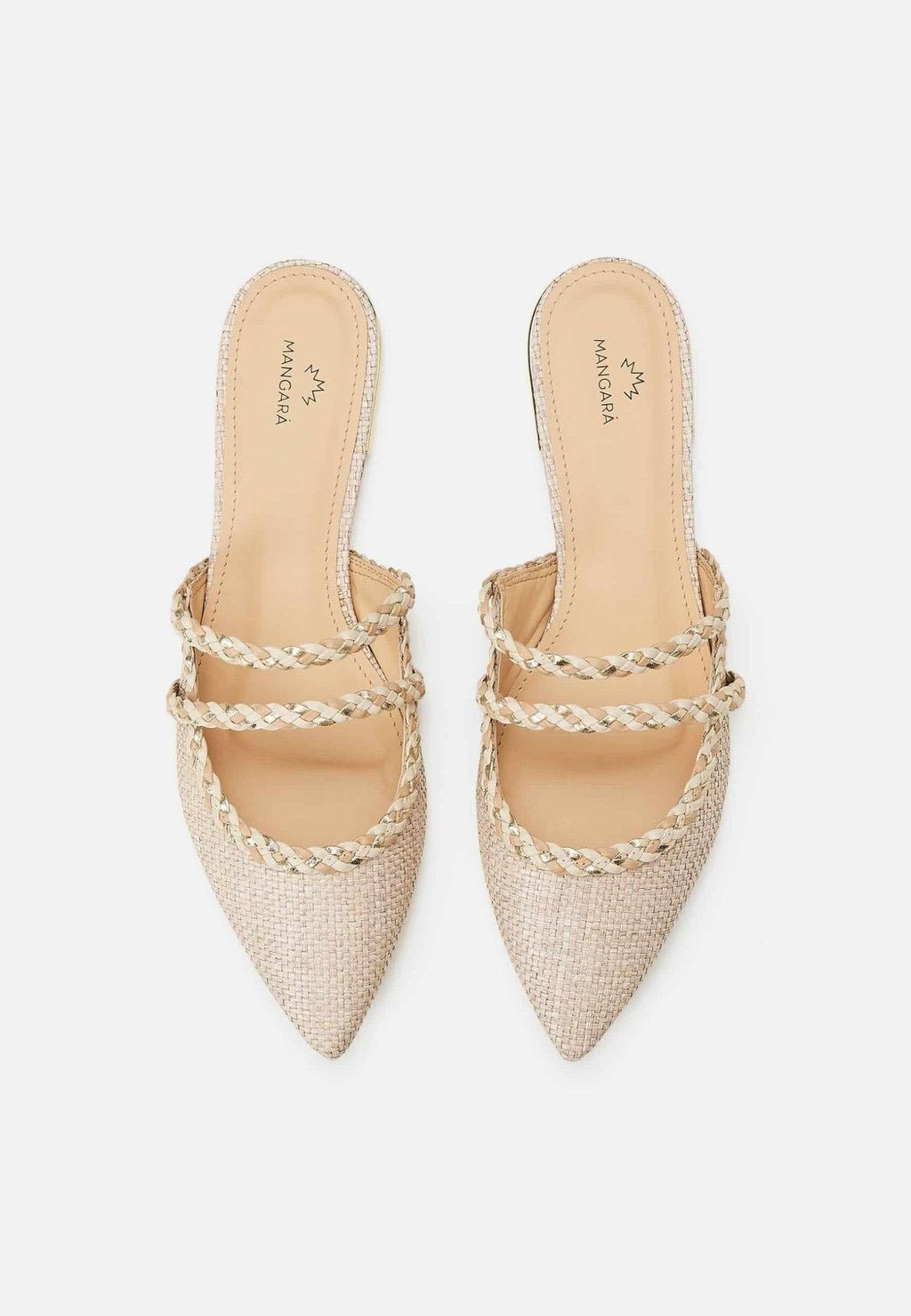 Mangará Amburana Women's Mules Beige - Sustainable-1
