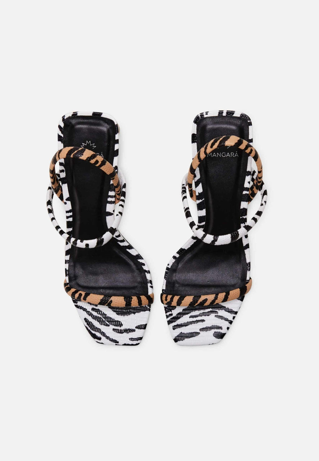 Mangará Women’s Sandals Animal Print - 6.5cm Block Heel-1